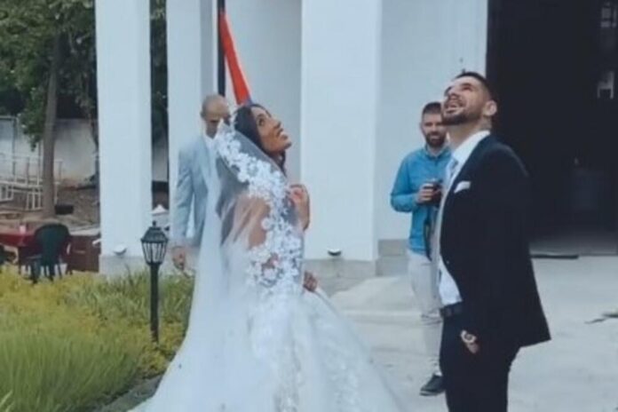 Ovako je izgledalo crkveno venčanje fudbalera Aleksandra Mitrovića!