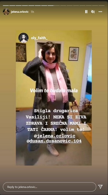 Porodila se Jelena Orlović! Glumica ćerki dala staro srpsko ime!